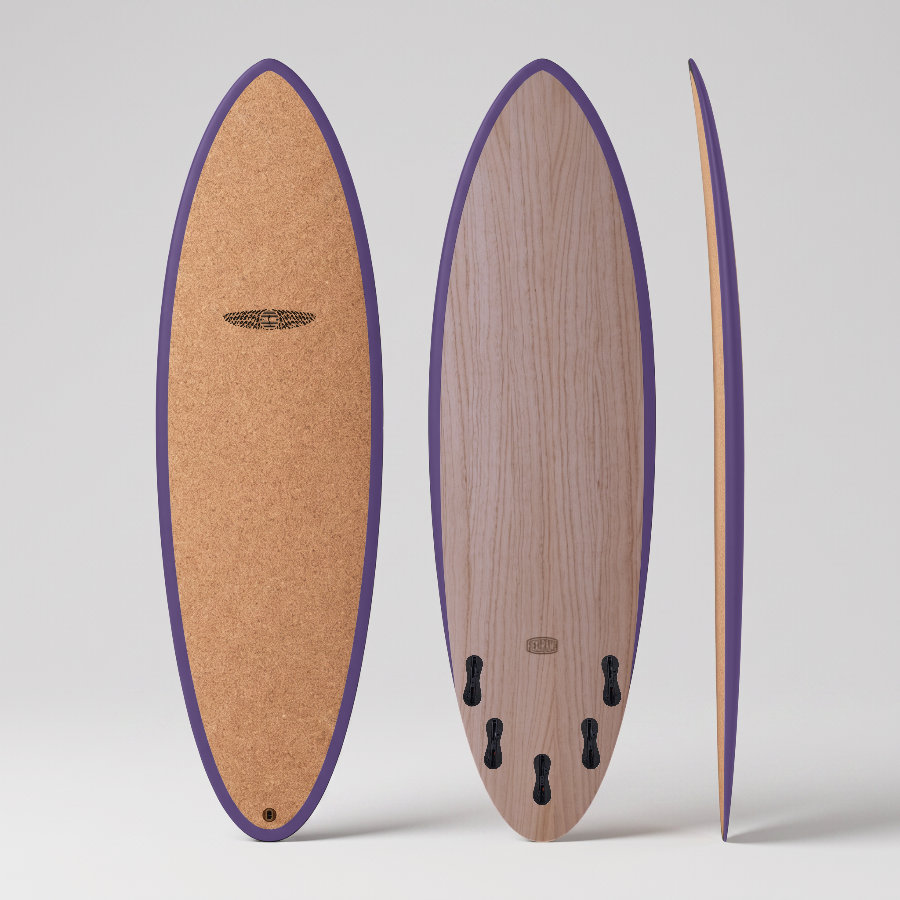 RAL 4011 Pearl violet (5-fin)